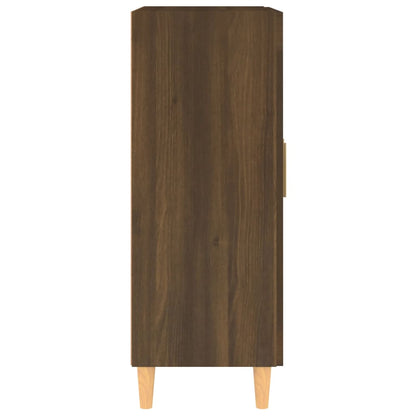 Sideboard Brown Oak 69.5x34x90 cm Engineered Wood