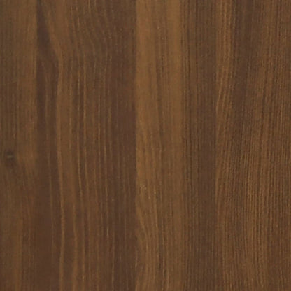 Coffee Table Brown Oak 102x50x40 cm Engineered Wood