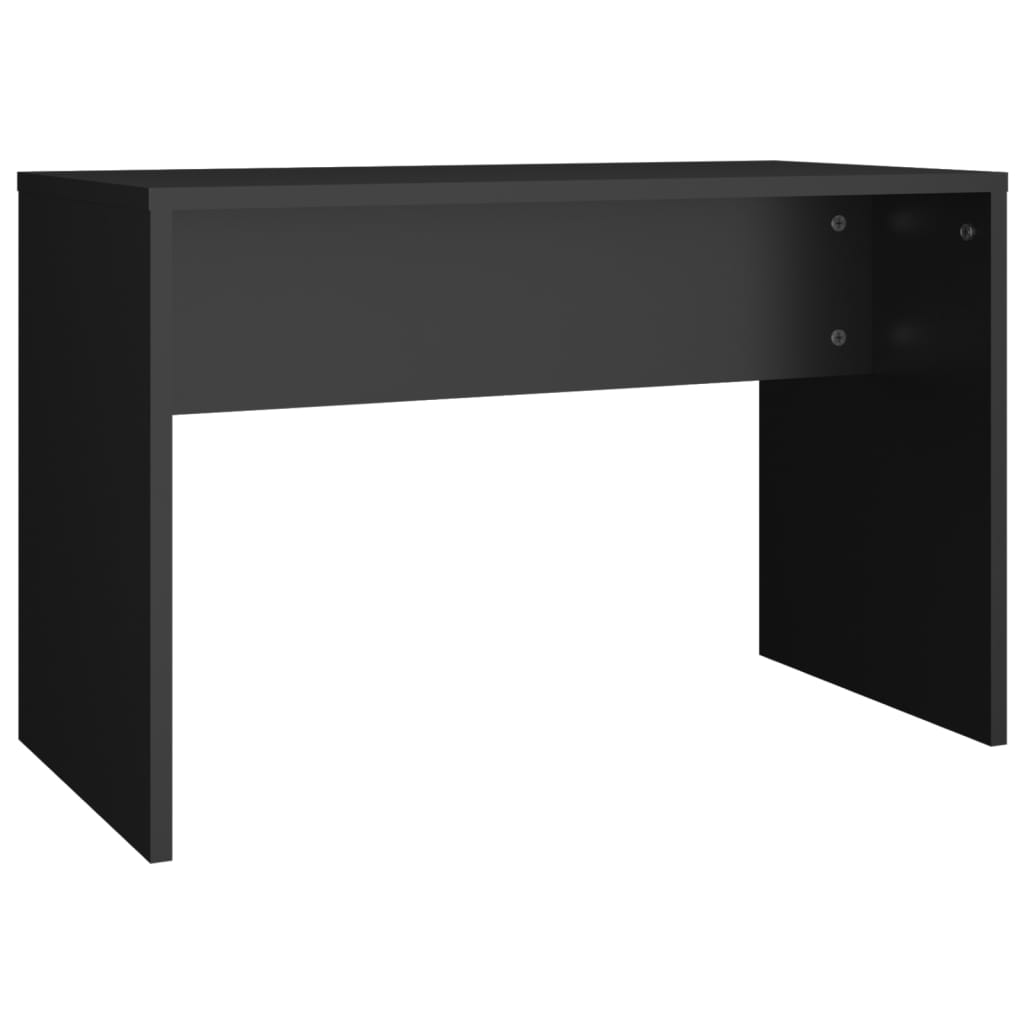 Dressing Table Set Black 96x40x142 cm