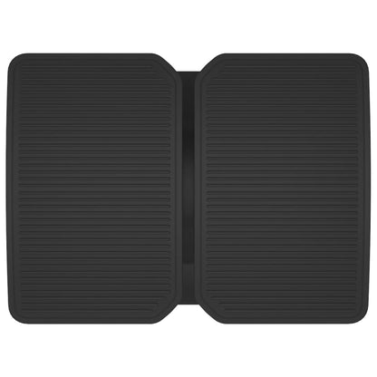 Footrest Black 43.5x32.5x10.5 cm