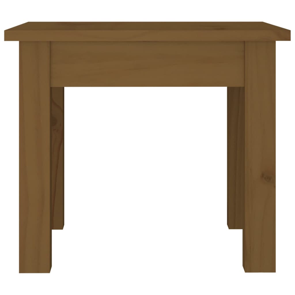Coffee Table Honey Brown 35x35x30 cm Solid Wood Pine