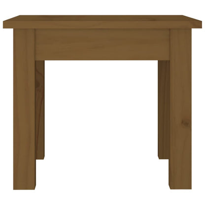 Coffee Table Honey Brown 35x35x30 cm Solid Wood Pine