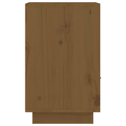 Bedside Cabinets 2 pcs Honey Brown 40x34x55 cm Solid Wood Pine