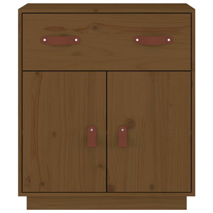 Sideboard Honey Brown 65.5x40x75 cm Solid Wood Pine