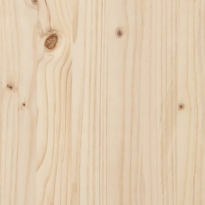 Coffee Table Ø 35x35 cm Solid Wood Pine