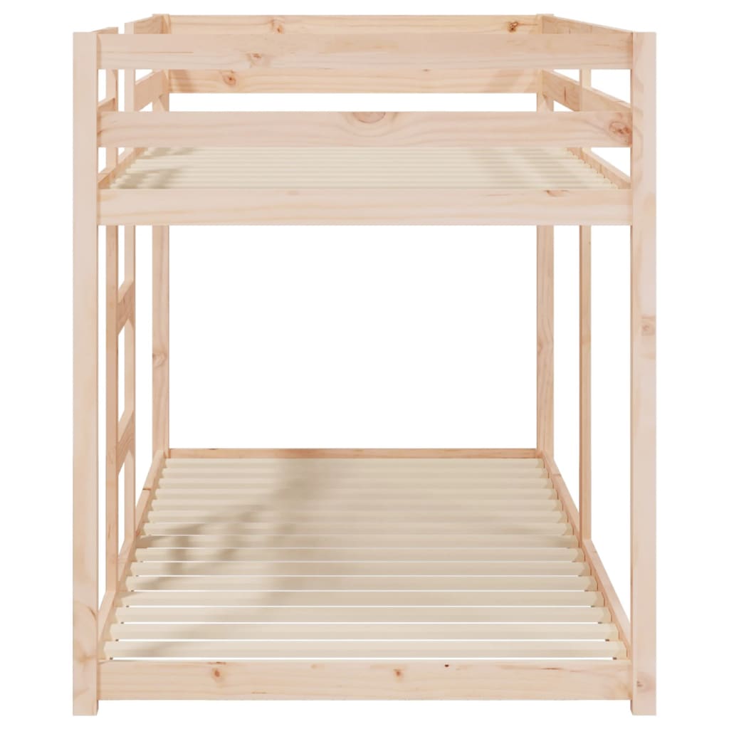 Bunk Bed 90x200 cm Solid Wood Pine