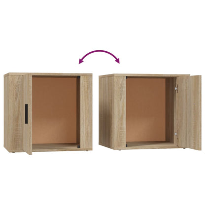 Bedside Cabinet Sonoma Oak 50x39x47 cm
