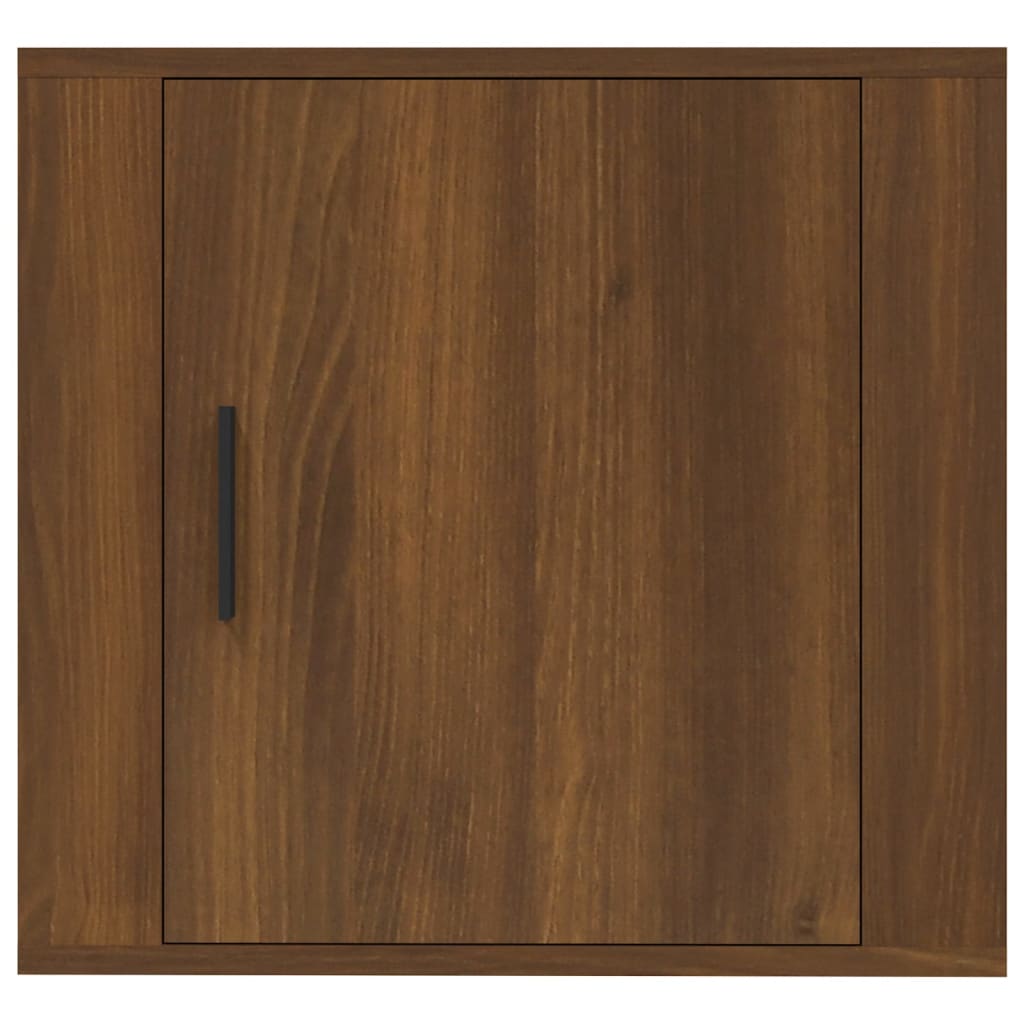 Wall-mounted Bedside Cabinets 2 pcs Brown Oak 50x30x47 cm