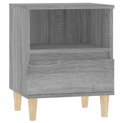 Bedside Cabinet Grey Sonoma 40x35x50 cm