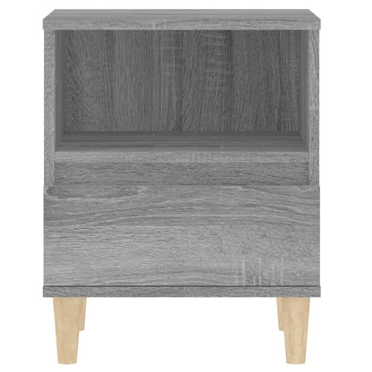 Bedside Cabinet Grey Sonoma 40x35x50 cm