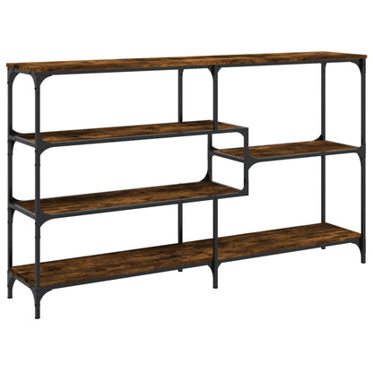 Console Table Smoked Oak 160x32x95 cm Engineered Wood