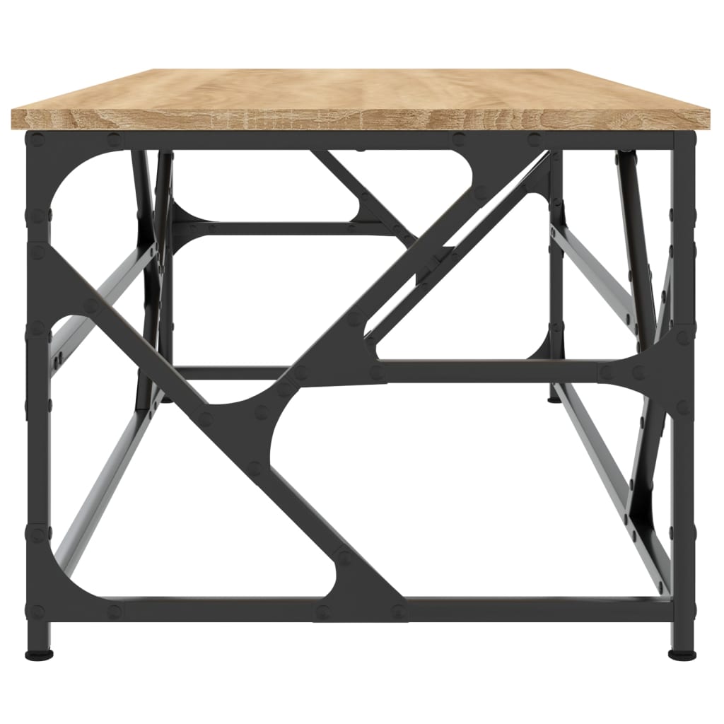 Coffee Table Sonoma Oak 100x50x40 cm Engineered Wood