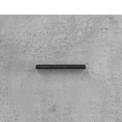 Sideboard Concrete Grey 100x36x60 cm Engineered Wood