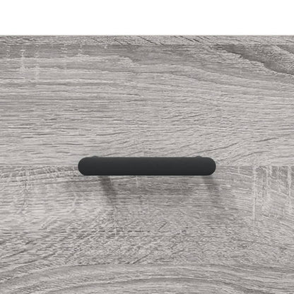 Highboard Grey Sonoma 69.5x31x115 cm Engineered Wood