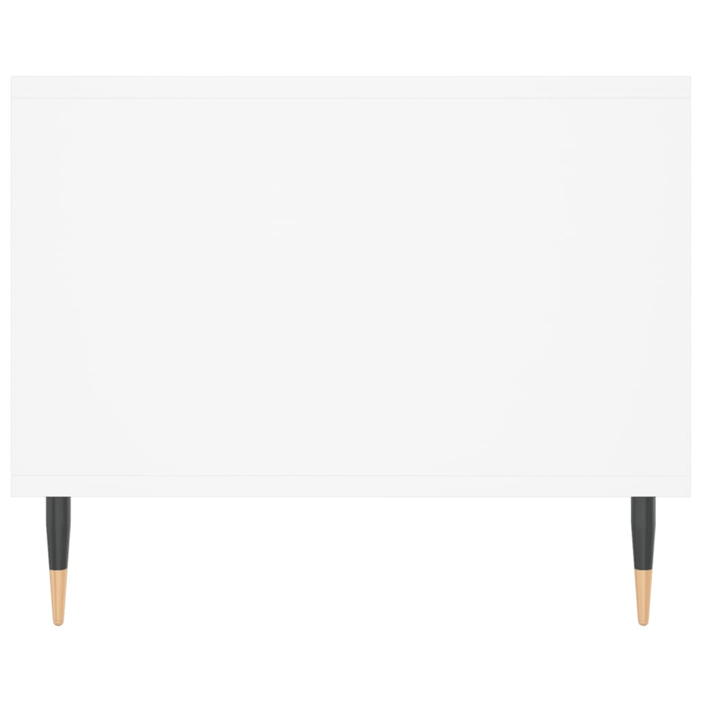 Coffee Table White 102x50x40 cm Engineered Wood