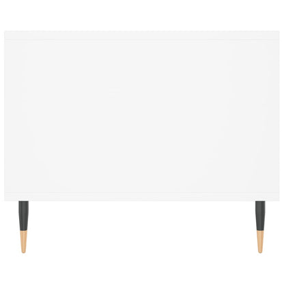 Coffee Table White 102x50x40 cm Engineered Wood