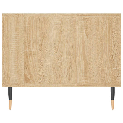 Coffee Table Sonoma Oak 102x50x40 cm Engineered Wood