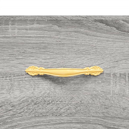 Coffee Table Grey Sonoma 102x50x40 cm Engineered Wood
