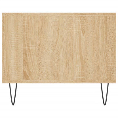 Coffee Table Sonoma Oak 102x50x40 cm Engineered Wood