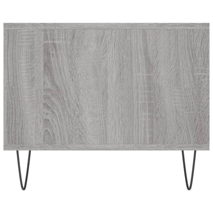 Coffee Table Grey Sonoma 102x50x40 cm Engineered Wood