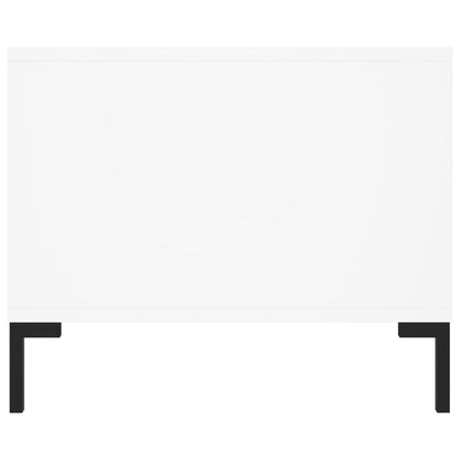 Coffee Table White 102x50x40 cm Engineered Wood