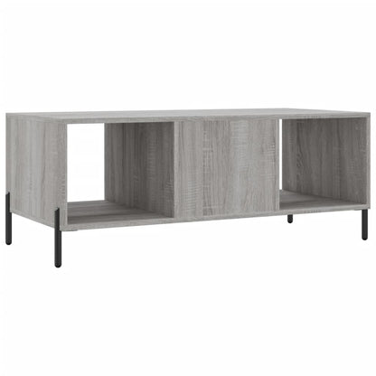 Coffee Table Grey Sonoma 102x50x40 cm Engineered Wood