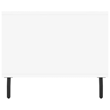 Coffee Table White 102x50x40 cm Engineered Wood
