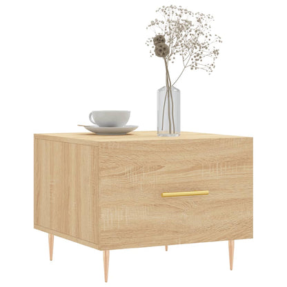 Coffee Tables 2 pcs Sonoma Oak 50x50x40 cm Engineered Wood