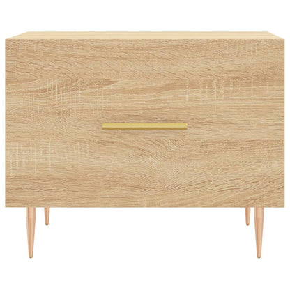 Coffee Tables 2 pcs Sonoma Oak 50x50x40 cm Engineered Wood