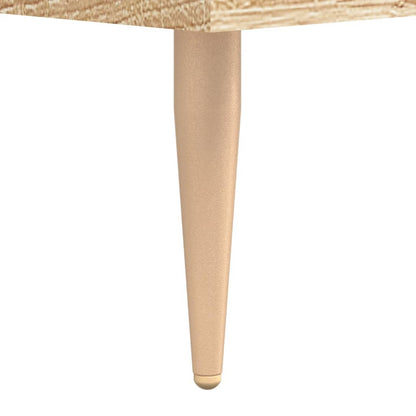 Coffee Tables 2 pcs Sonoma Oak 50x50x40 cm Engineered Wood