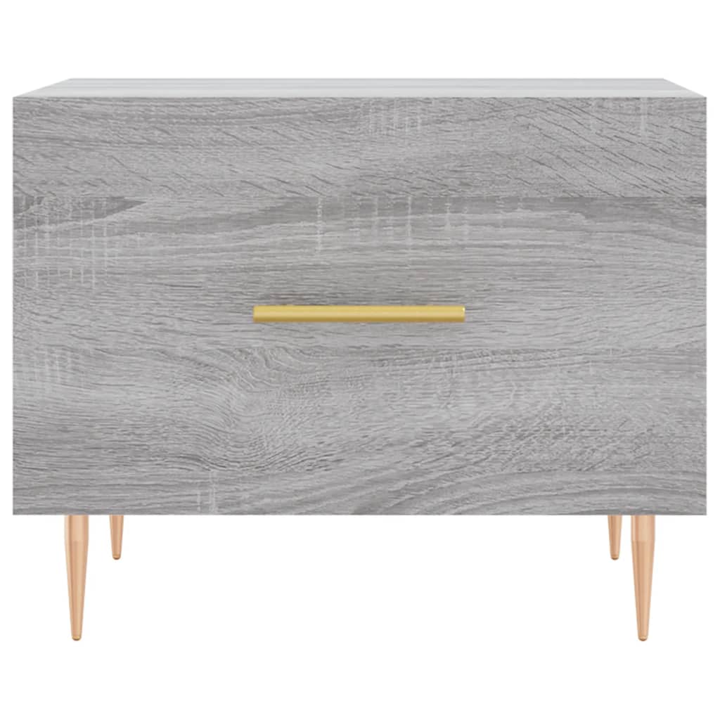 Coffee Tables 2 pcs Grey Sonoma 50x50x40 cm Engineered Wood