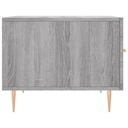 Coffee Tables 2 pcs Grey Sonoma 50x50x40 cm Engineered Wood