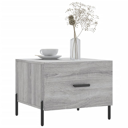 Coffee Tables 2 pcs Grey Sonoma 50x50x40 cm Engineered Wood