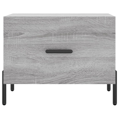 Coffee Tables 2 pcs Grey Sonoma 50x50x40 cm Engineered Wood