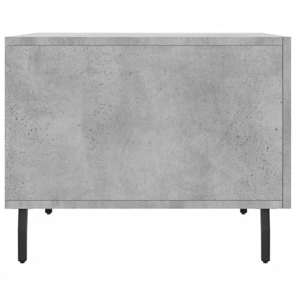 Coffee Tables 2 pcs Concrete Grey 50x50x40 cm Engineered Wood
