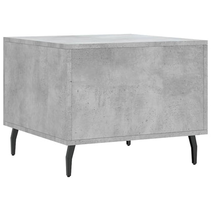 Coffee Tables 2 pcs Concrete Grey 50x50x40 cm Engineered Wood