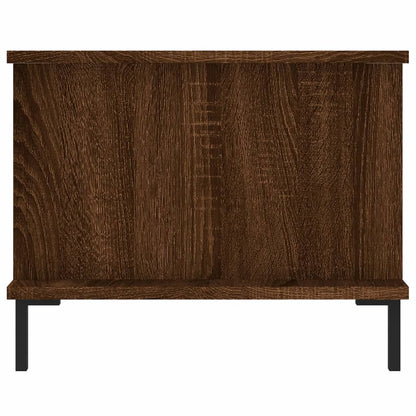 Coffee Table Brown Oak 90x50x40 cm Engineered Wood
