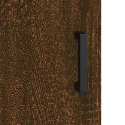Coffee Table Brown Oak 90x50x40 cm Engineered Wood