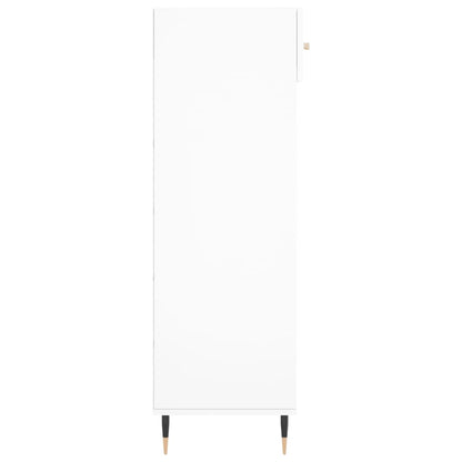 Shoe Cabinet White 60x35x105 cm Engineered Wood