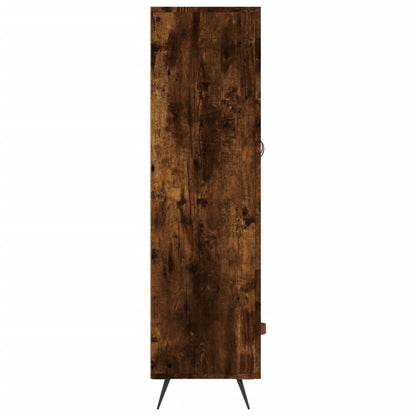 Highboard Smoked Oak 69.5x31x115 cm Engineered Wood