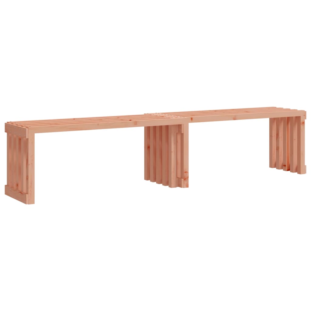 Garden Bench Extendable 212.5x40.5x45 cm Solid Wood Douglas
