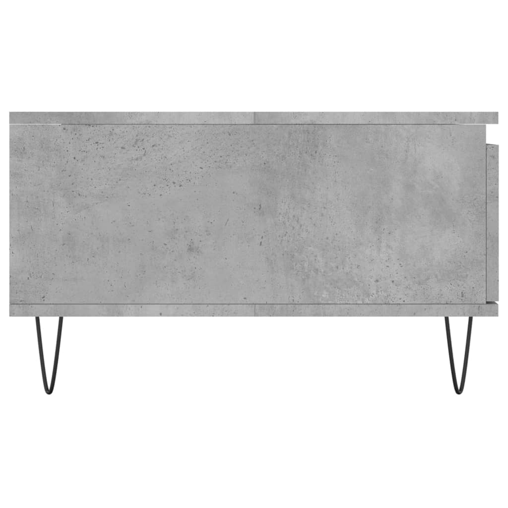 Coffee Table Concrete Grey 90x60x35 cm Engineered Wood