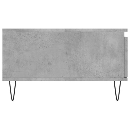Coffee Table Concrete Grey 90x60x35 cm Engineered Wood