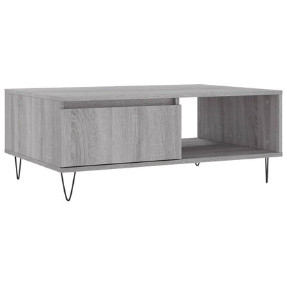 Coffee Table Grey Sonoma 90x60x35 cm Engineered Wood