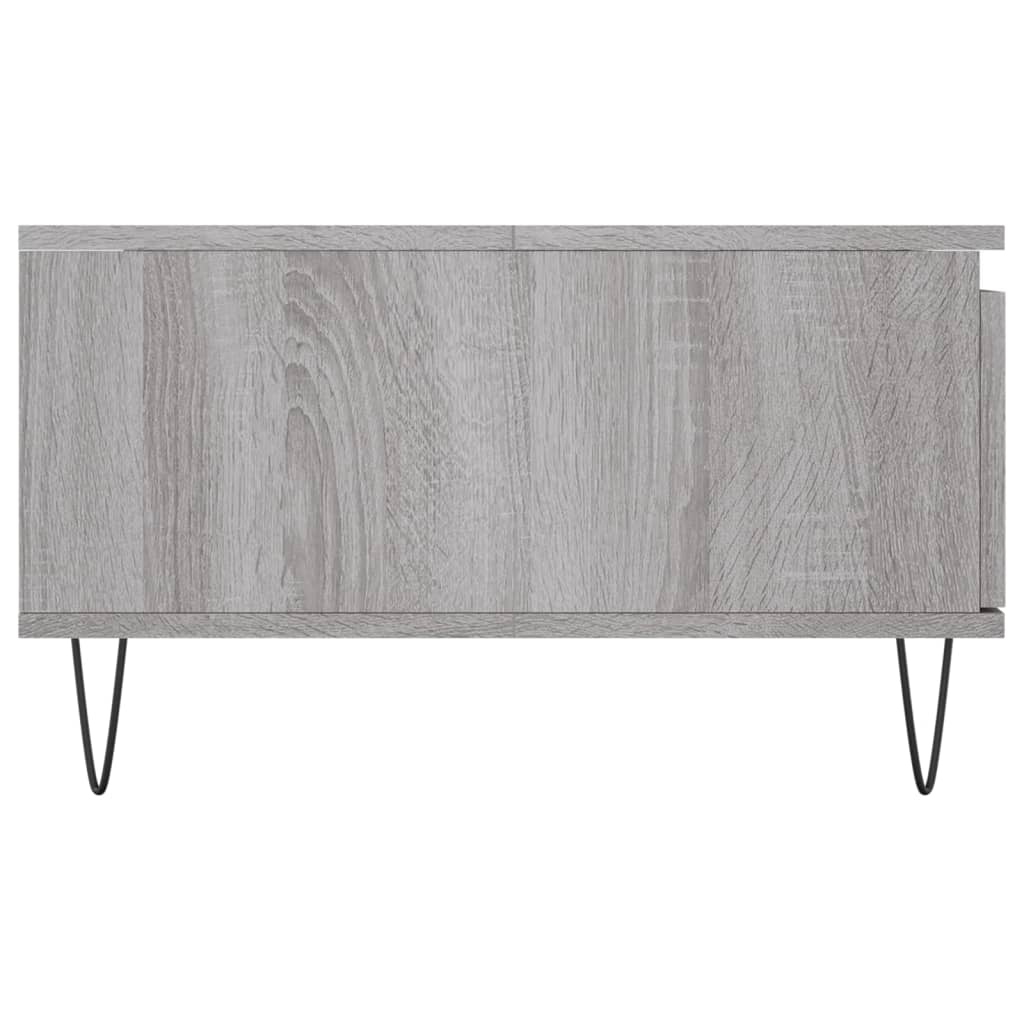 Coffee Table Grey Sonoma 90x60x35 cm Engineered Wood
