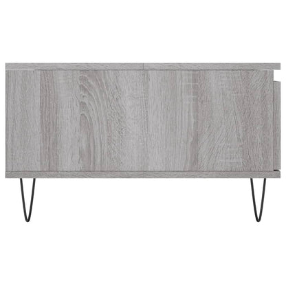 Coffee Table Grey Sonoma 90x60x35 cm Engineered Wood