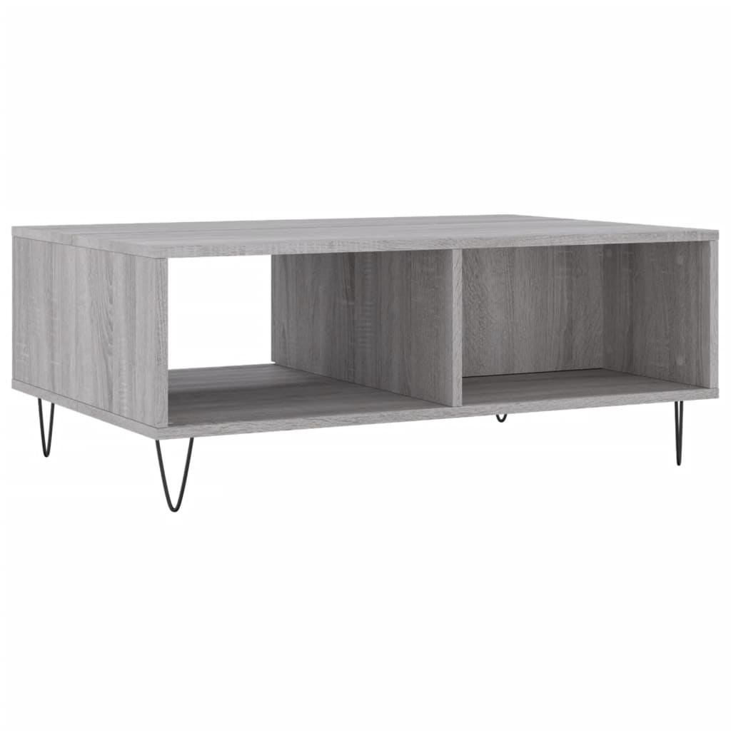 Coffee Table Grey Sonoma 90x60x35 cm Engineered Wood