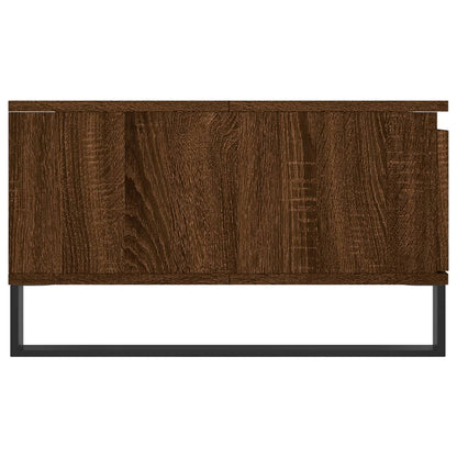 Coffee Table Brown Oak 90x60x35 cm Engineered Wood