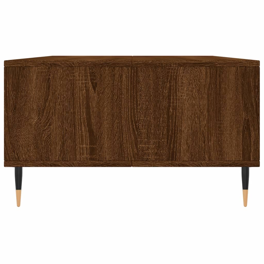 Coffee Table Brown Oak 104x60x35 cm Engineered Wood