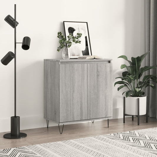 Sideboard Grey Sonoma 60x35x70 cm Engineered Wood